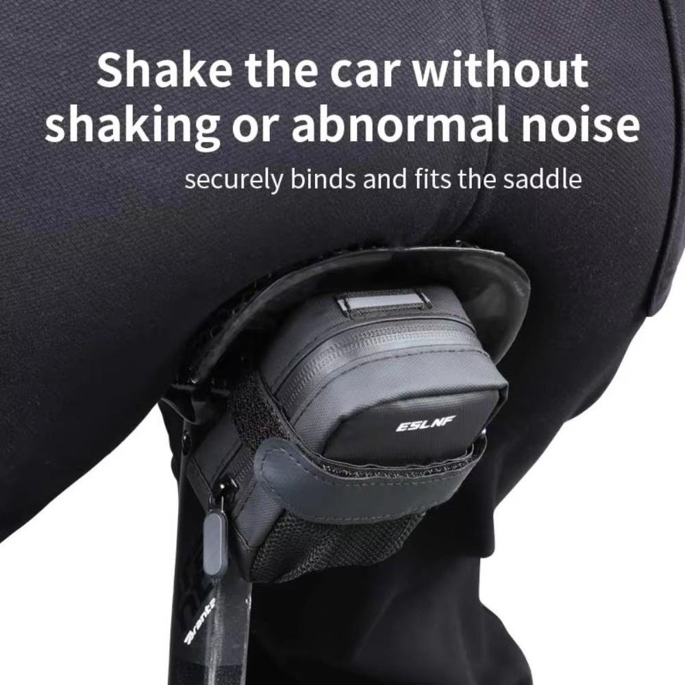 Mini Bicycle Saddle Bag Portable Road Bicycle Tail Bag Fashion Gas Cylinder Rear Bag  Mountain Bike