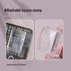 Clear Silicone Nail Art Wipable Stamp - Multi-functional Transfer Tool