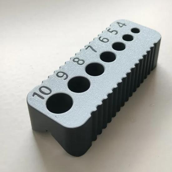 Drill Bit Guide 4-10MM 7 Sizes Multi-Functional Drill Jig Block