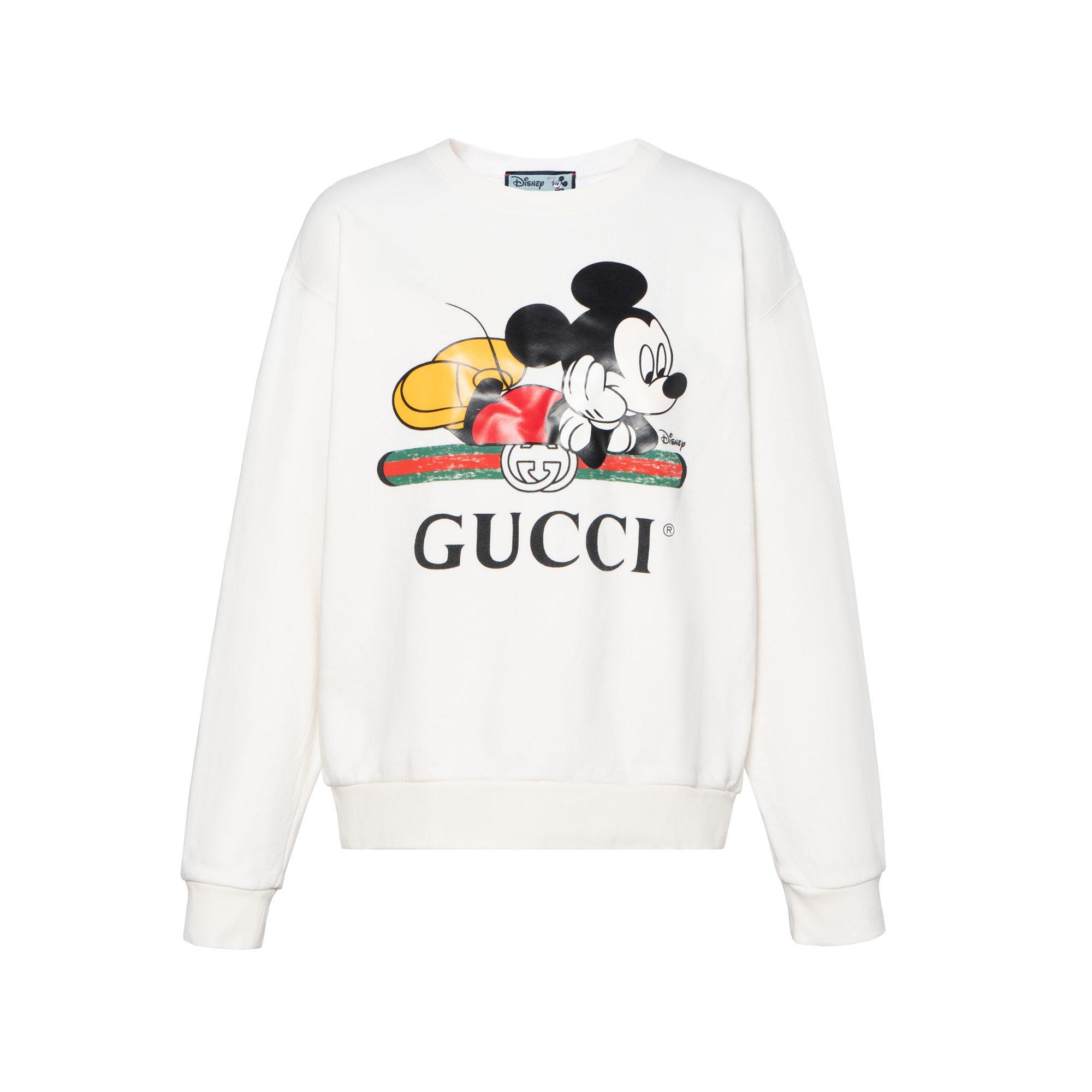 GUCCI x Disney Sweatshirt Women`s White