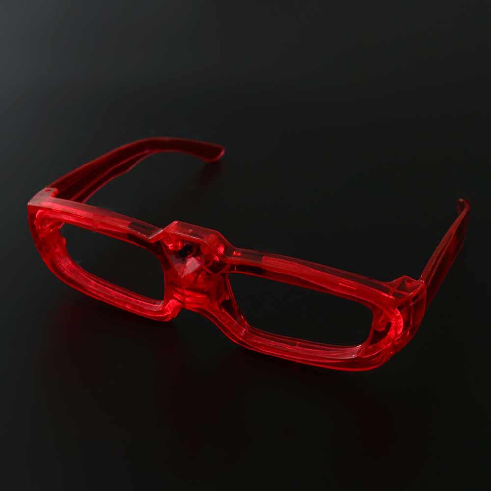 Dark Party Okulary przeciwsłoneczne Świecące pałeczki Okulary Shutter Shades Okulary Luminous Glasses Świecące okulary