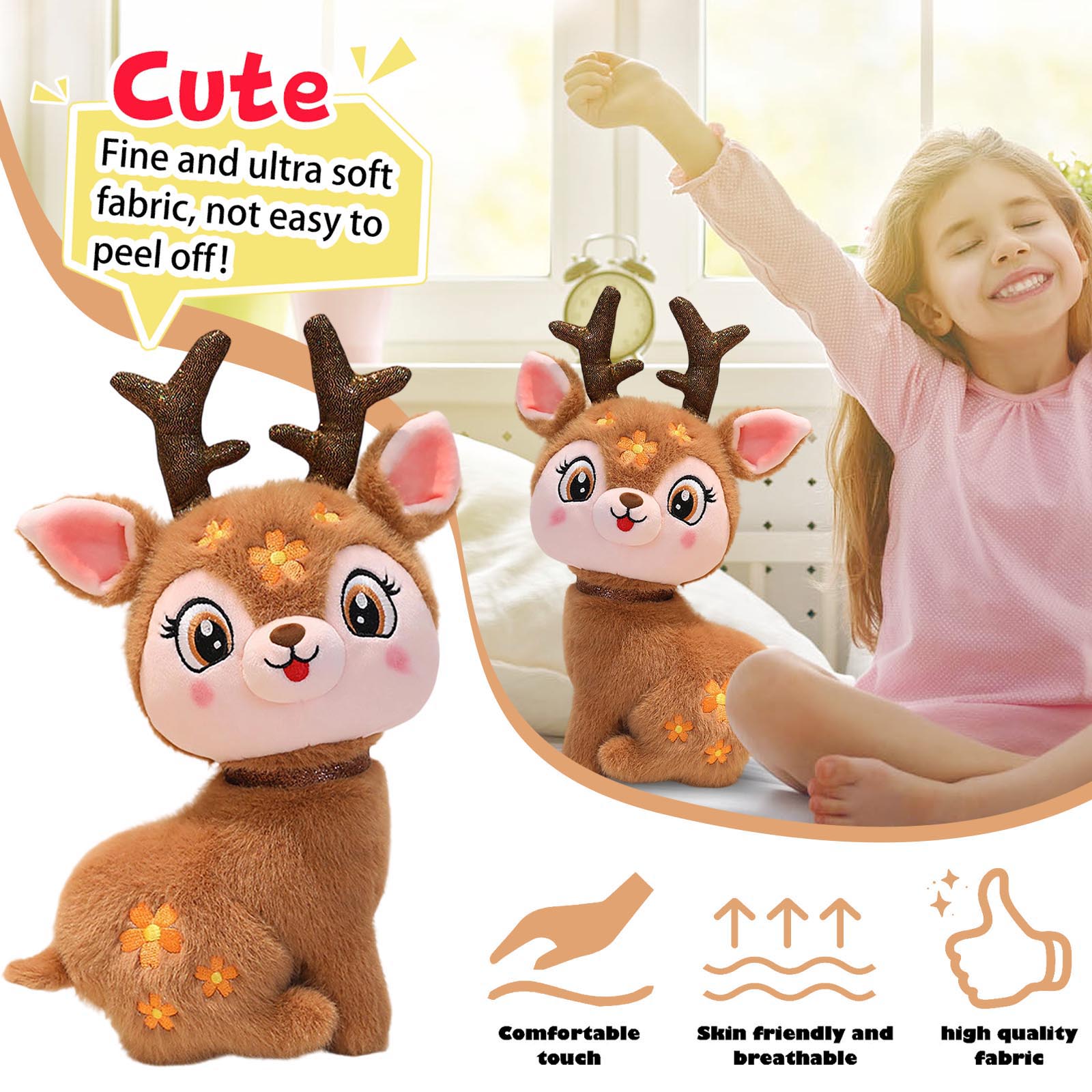 

Мягкие игрушки, милые и идеальные подарки на день рождения для друзей и одноклассников, подарки на выпускной One Size