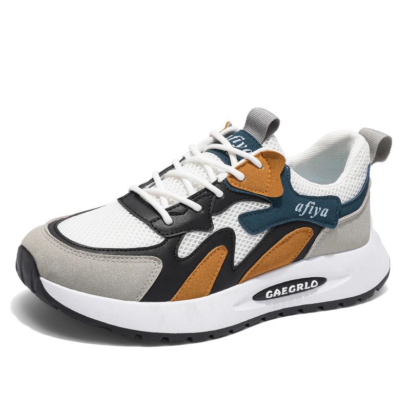 

Мужские кроссовки с дышащей сеткой, беговые кроссовки, мужские кроссовки с поворотной подошвой, мужская спортивная обувь 44 серый