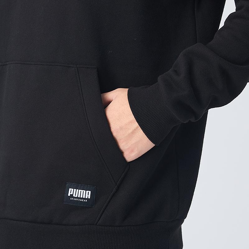 Puma Casual Sports Pullover Hoodie Men Tops Black 586543-51