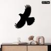 1pc Flying Dove Metal Wall Art Peace Dove Sculpture Ironwork Mural Intricate Craftsmanship Home Patio Wedding Anniversary Gift