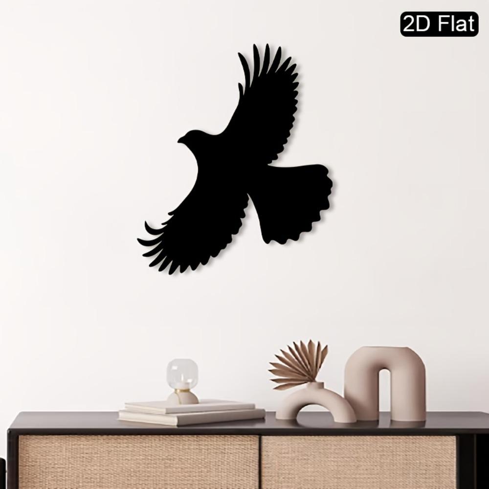 1pc Flying Dove Metal Wall Art Peace Dove Sculpture Ironwork Mural Intricate Craftsmanship Home Patio Wedding Anniversary Gift