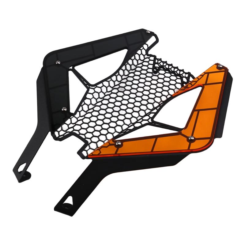 Motorcycle Headlight Guard Headlight Guard For 1390 Super Duke Headlight Protector Grille Motorcycle Accessories Black+Orange