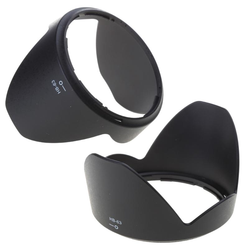 Reversible Lens Hood for HB63 Lightweight and Portable Lens Cover Sun Shade for D750 D600 24-85mm f/3.5-4.5G VR Lens