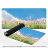 XXL Anime Sunflower Field Mousepad Blue Sky Cloud Scenery Deskmat Non-Slip Rubber Gaming PC Keyboard Desk Mats Large Mouse Mats