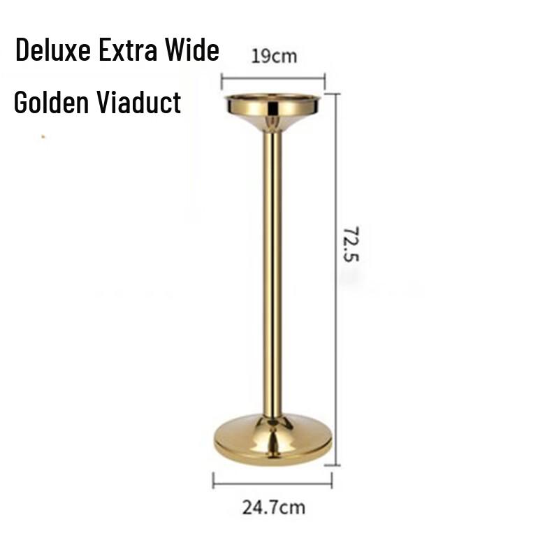 

ZISIZ Luxurious Tall Gold Ice Bucket Stand