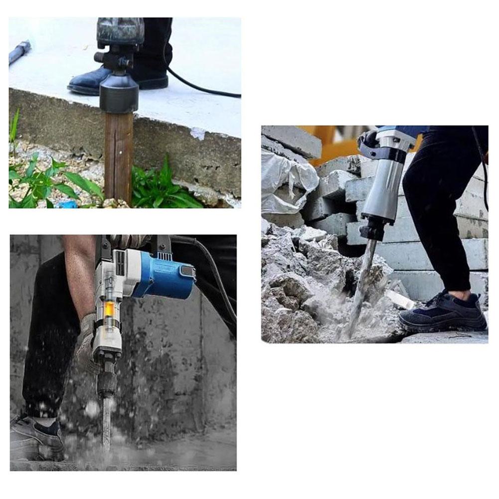 For Durable Alloy Steel Ground Rod Driver with 65A Shank for Fast Electrical and Telecommunication Installations