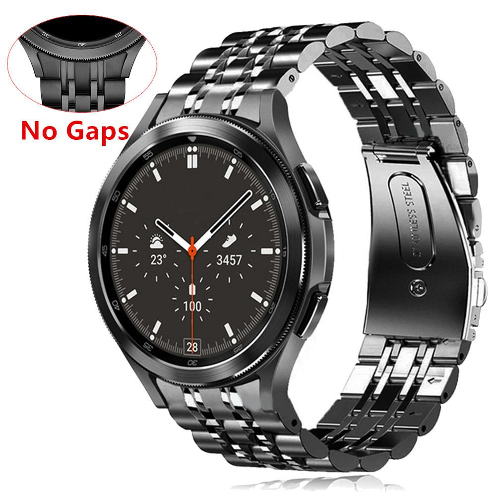 No Gaps Stainless Steel Strap for Samsung Galaxy Watch FE 7 6 5 4 44mm 40mm Luxury Band Correa GALAXY 6Classic 47/43mm 5Pro 45mm