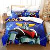 Carton Goldorak Grendizer UFO Robo Beding Set 3D Printed Suitable for Bedrom Soft with Soft Fabric Duvet Cover Set With Pilowcases Home Textile