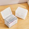 Clear Storage Containers Box for Game Card Playing Card Case Trading Card Storage Box Small Playing Card Storage Box