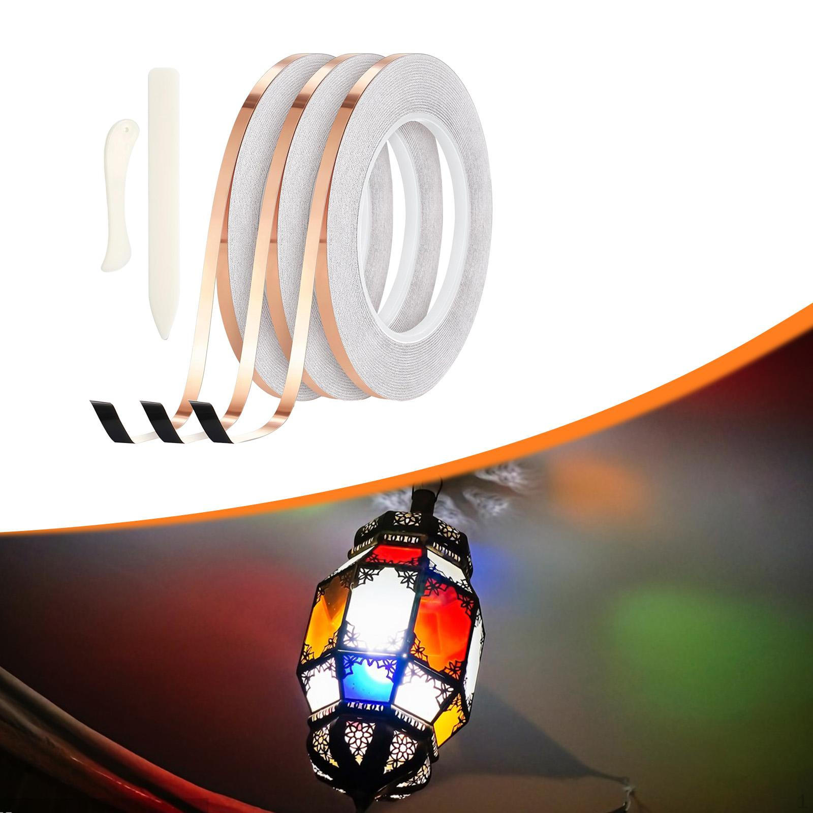 

Медная фольгированная лента ,Премиум ,Устойчивая к высоким температурам, Проводящая для гитары ,Заземление Style A