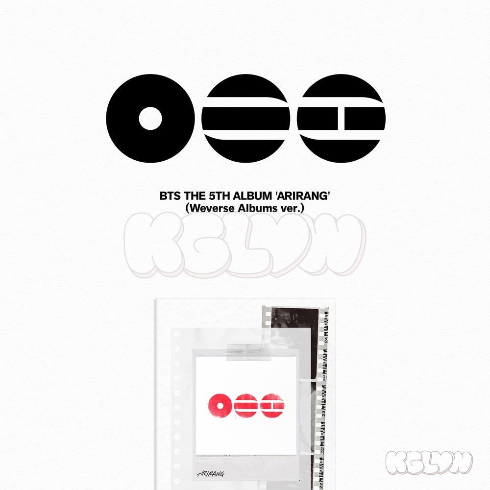BTS ARIRANG Weverse Albums Ver Official K-POP Album CD