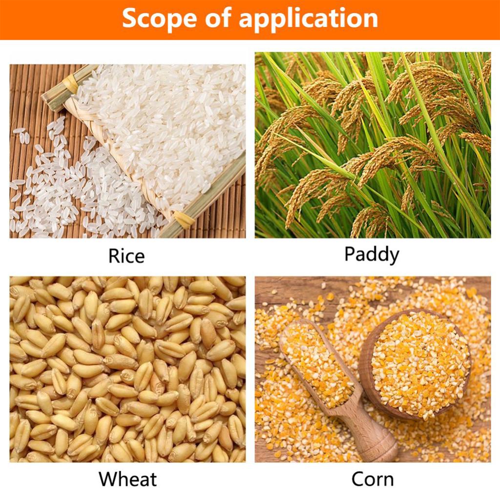 Misuratore di umidità per cereali Misuratore digitale LCD per grano, riso e mais Misuratore di umidità per cereali Contenuto d'acqua
