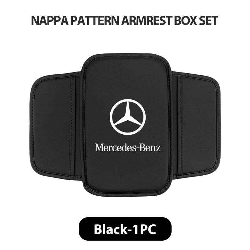 

Car Arm Rest Cushion Anti Scratch Protection Cover Center Console Storage Pocket For Benz Exclusive AMG W124 W203 W204 SPRINTER