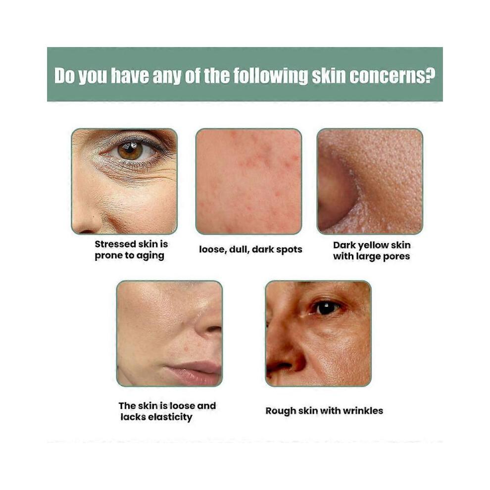 3 Stück Kollagen-Boost Gesichtsserum 30 ml Feuchtigkeitsspendende Sofort-Gesichtsstraffungs-Essenz Hautstraffendes Essentielles Flüssigkeit für schlaffe empfindliche Haut