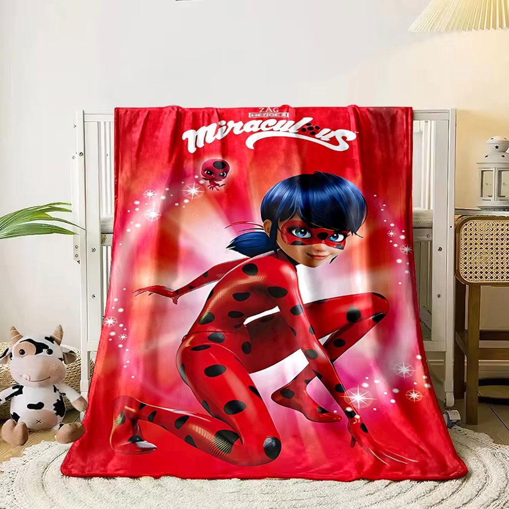 

Red suit with black polka dots, glowing accents, and a radiant backdrop. for all seasons blanket lunch break throw gift 80cm x 120cm