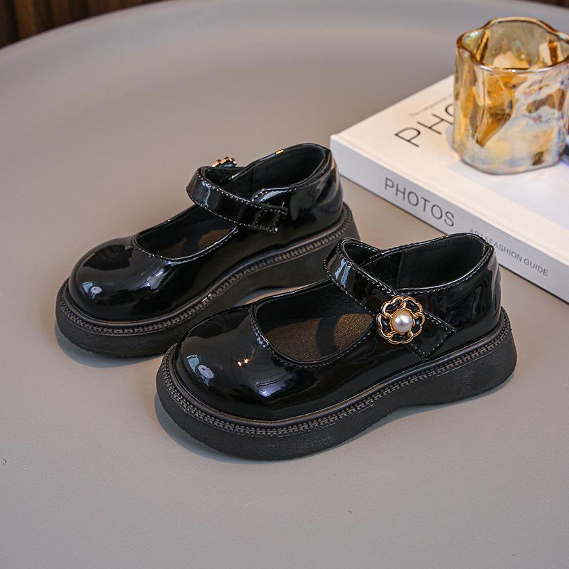 

Girls princess shoes 2025 new children s small leather shoes women s spring and summer girls leather shoes white Mary Jane princess shoes 26-31 yards FCL shot 48 pairs чёрный