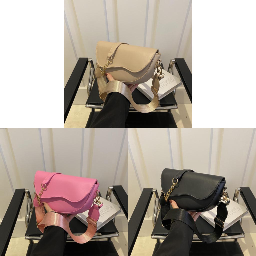 Fashion Pu Saddle Bag For Women With Inner Phone Pocket For Daily Use