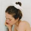 lace scrunchie (white)