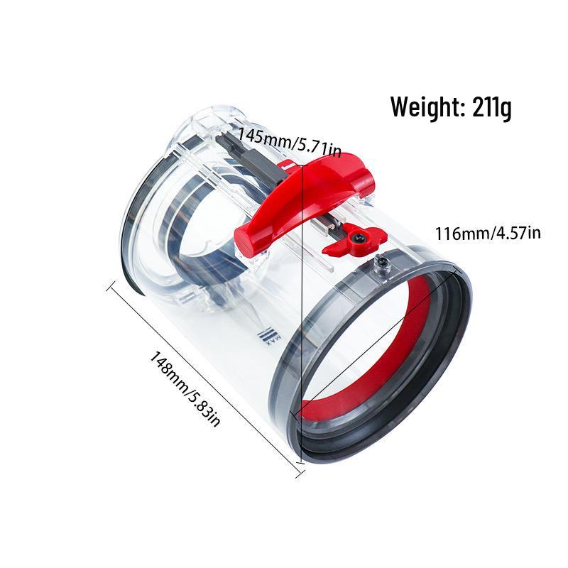 Kompatibler Dyson Staubsauger Staubbehälter Dichtungsring für V6, V7, V8, V10, V11.