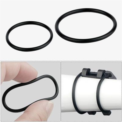 Bike Light Rubber Strap – Silicone Headlight Mounting & Taillight Fixing Ring for Secure Flashlight Attachment