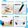 Half Pans Watercolor Painting Pallet Airtight Leakproof Paint Tray Box  Travel Palette