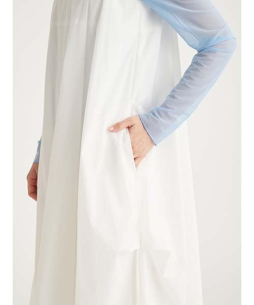 IPSA Collaboration Balloon Dress 13WFO251020WHT1 [Emi]