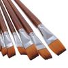 13 Pieces Artists Paint Brushes Set Wooden Handle Nylon Hair