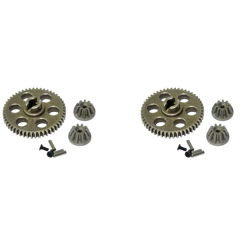 A84X-2 Set Metal Spur Gear & Drive Gear For HBX HAIBOXING 901 901A 903 903A 905 905A 1/12 RC Car Upgrades Parts Spare