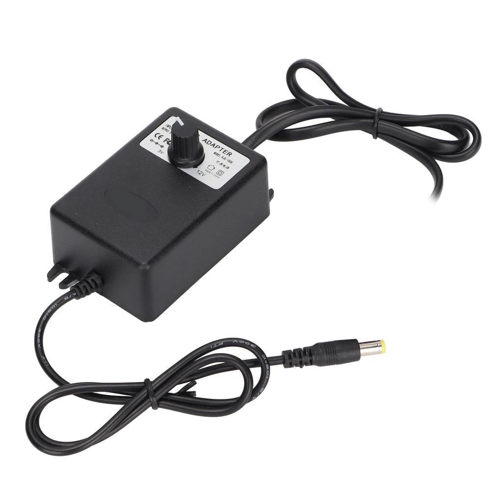 Power Adapter Adjustable Voltage Speed Regulation 24W 2A Fast Charging Computer Power Adapter