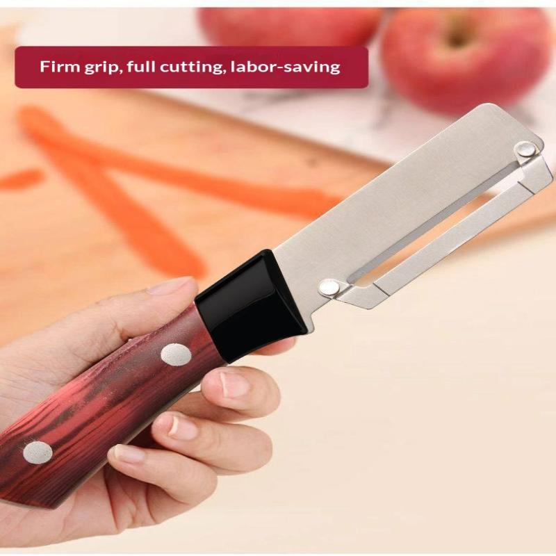 Ergonomic Vegetable Peeler Multipurpose Kitchen Equipment for Quick Safe Peeling