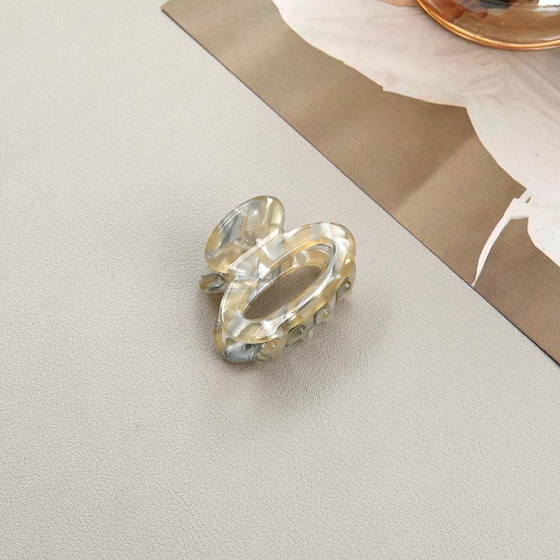 Acetate Small Hairpin, Female High-End Back Of The Head, Semi-Tied Hair Grab Clip, Headgear, Simple Hairpin Hair Accessories