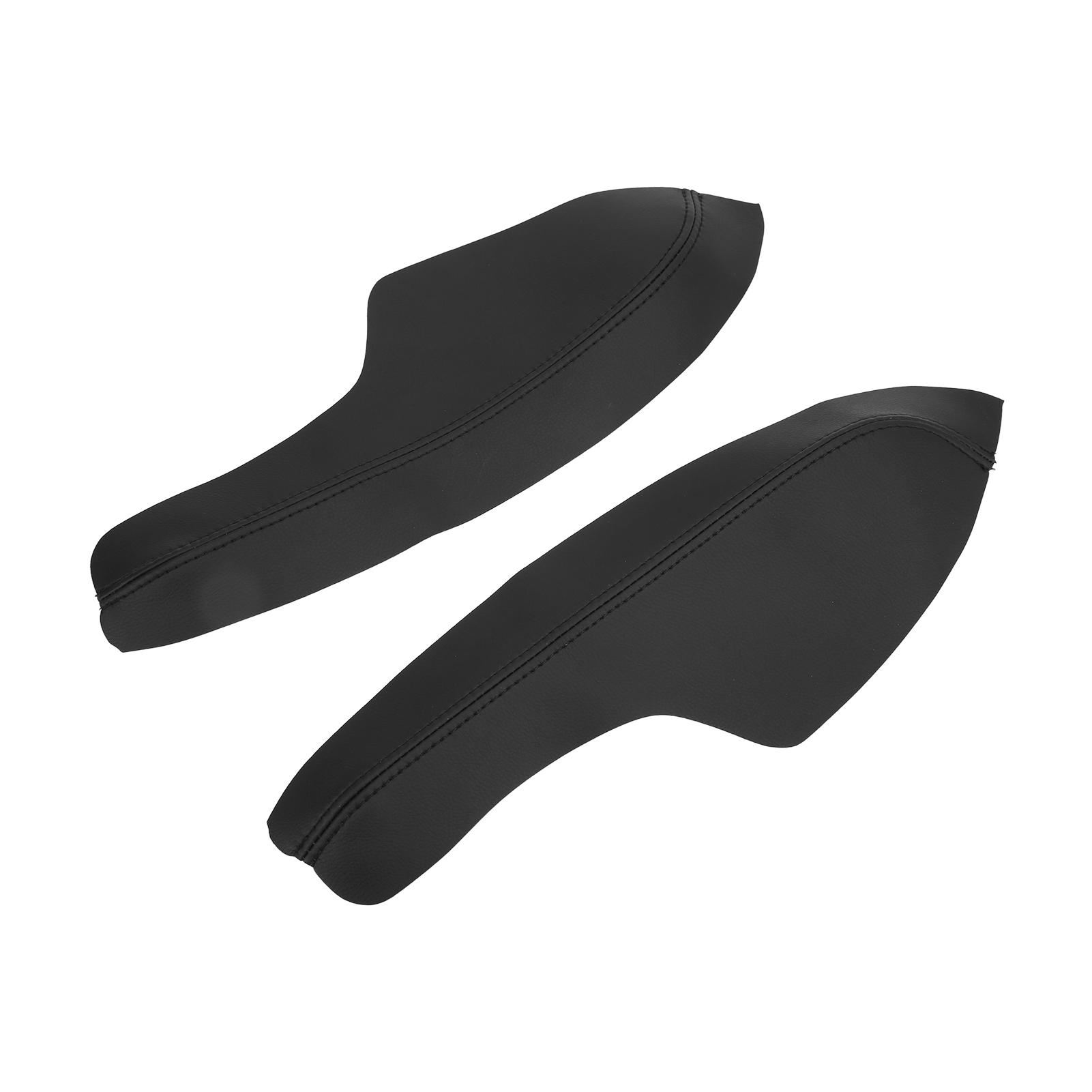 

1 пара черных чехлов на подлокотник передней двери для замены аксессуаров для салона автомобиля Civic 20162021