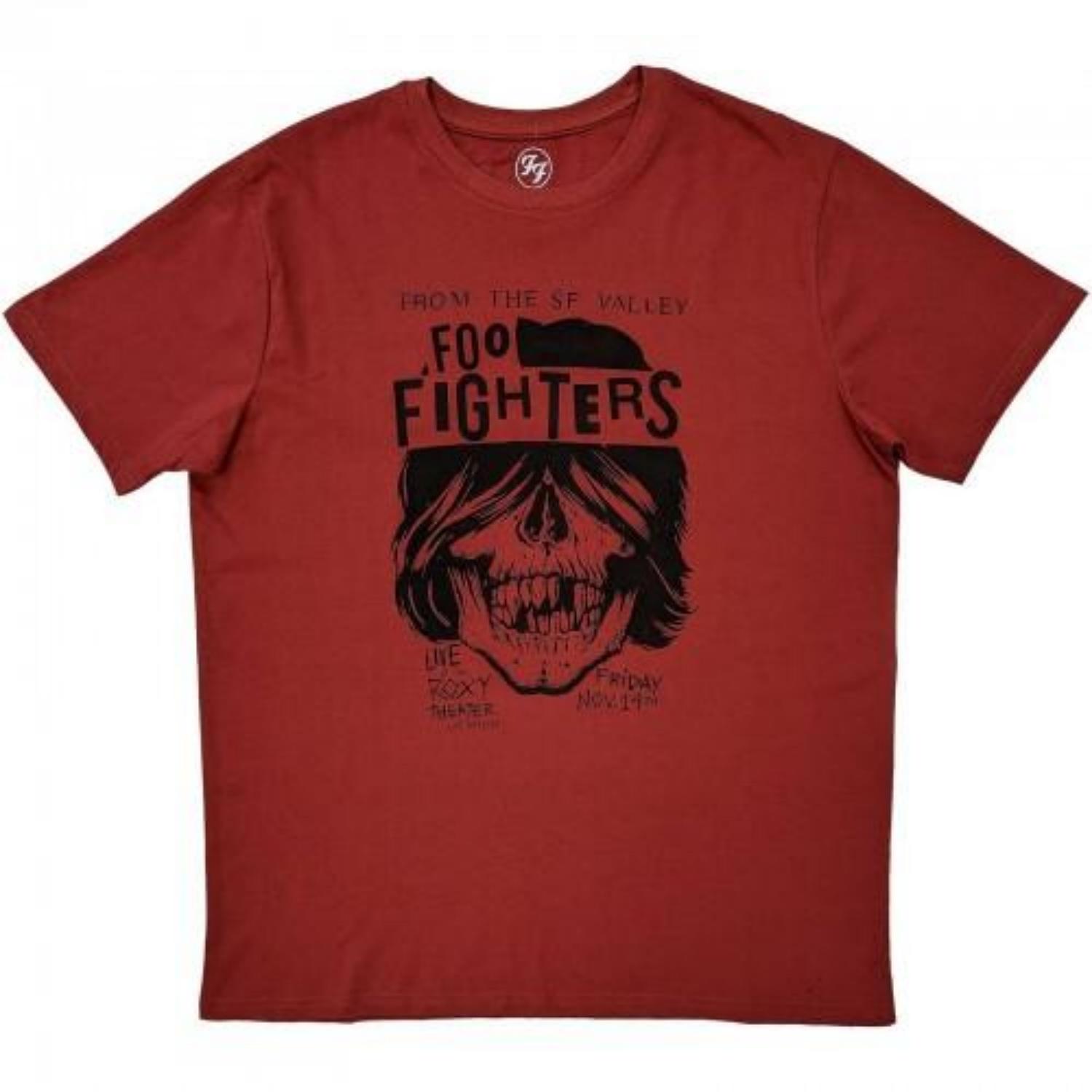 Foo Fighters Unisex Adult SF Valley T-Shirt XXXXL