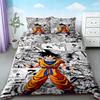 Duvet Cover Anime Dragon Ball Bedding Set Goku Quilt Cover Pillowcase Double Queen King Size Kids Bedroom Home Textile