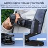 Plastic Backpacks Clip With Powerful Magnetic Base Effortless Attachment To Metal Surfaces For Steady Shots