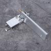Ship Model Aluminium Alloy Suction Water Rudder RC Boat Semiimmersed Boat 95mm Silver