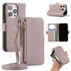 Crossbody Zipper Wallet with Card Holder Phone Case for IPhone 16 15 14 11 Pro Max XS X XR 7 8 Plus 13 12 Mini Se4 Leather Cover