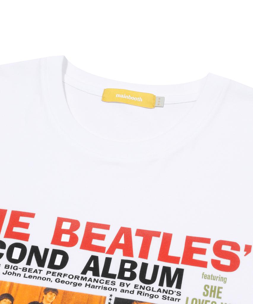 MAINBOOTH [The Beatles] Koszulka z drugiego albumu (Biały)