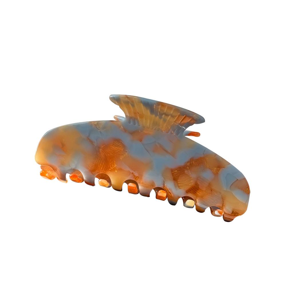 Elegant Korean Large Acetate Hair Claw Clip Versatile For Chic Updos And Hairstyles