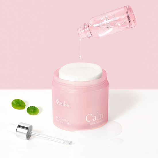 9WISHES pH Calm Cica Toner Pads 70 Sheets