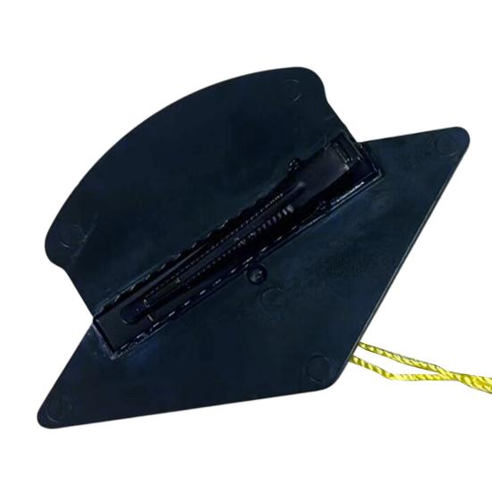 1/2Pcs Hair Clip Mini Graduation Hat Tassel Hairpin with Sturdy Claw Clip Graduation Party Photo Hair Accessory