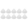10pcs Hearing Amplifier Ear Plugs Flexible Horn Shaped Silicone Hearing Amplifier Eartip
