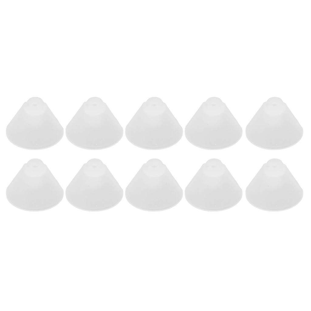 10pcs Hearing Amplifier Ear Plugs Flexible Horn Shaped Silicone Hearing Amplifier Eartip