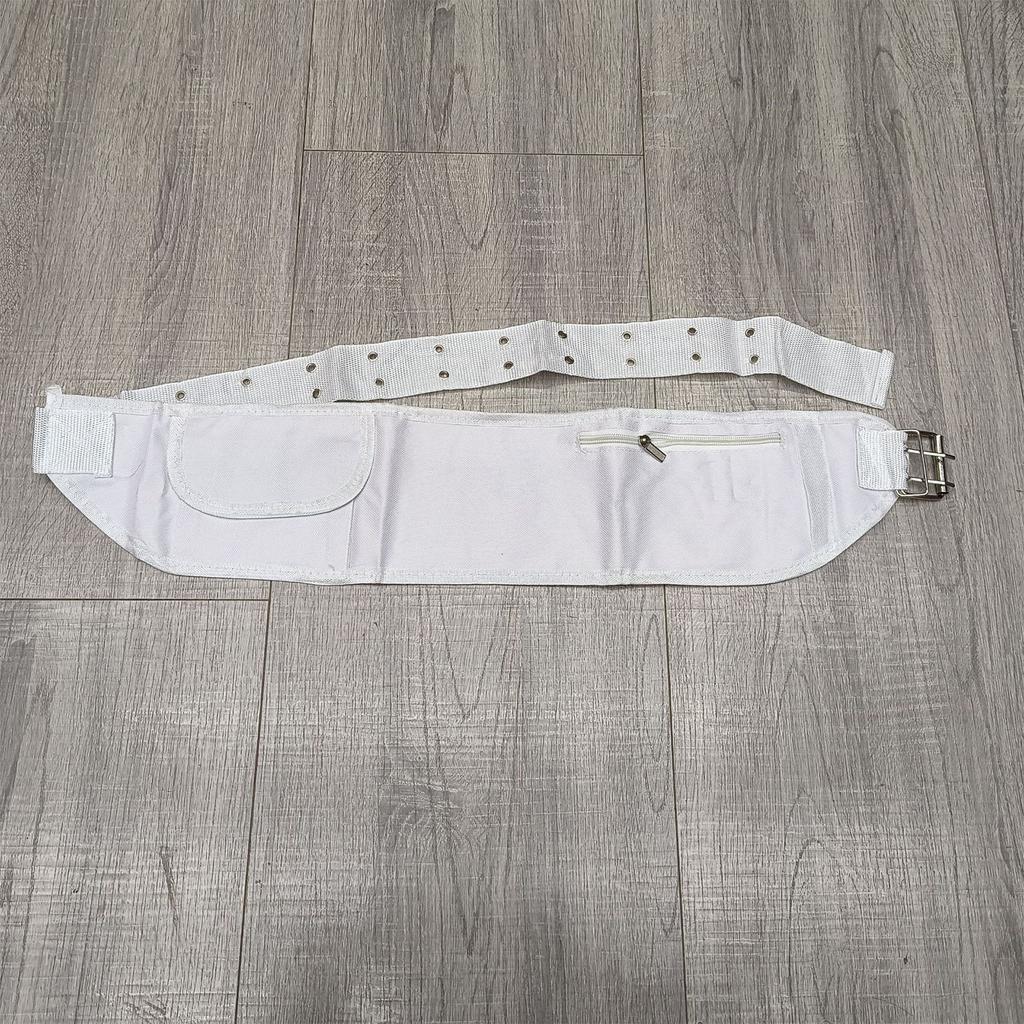 Studded Waist Belts for Jeans Pants Stretchy Wide Belt Girdle Arab Fanny Pack White Belt Bag for Cowboy Girdle