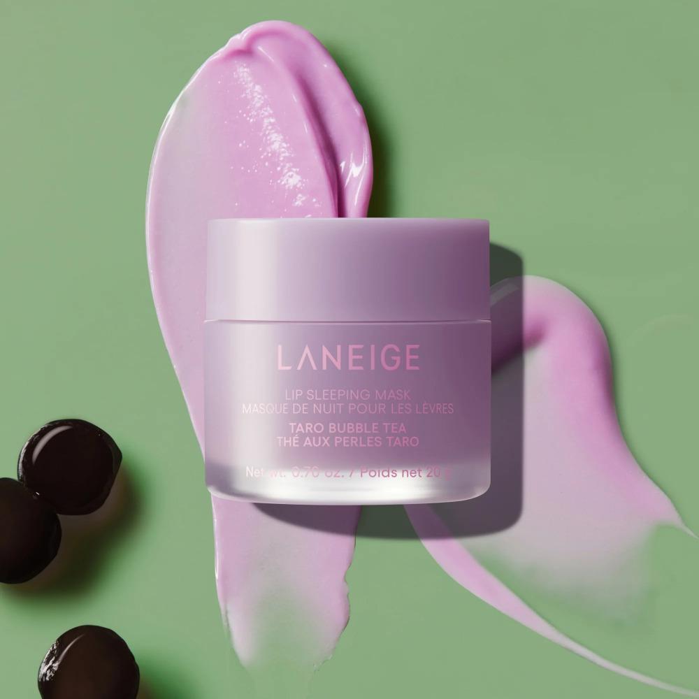 LANEIGE Lip Sleeping Mask (Taro Bubble Tea, Matcha Bubble Tea)